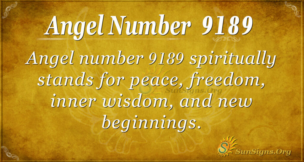 9189 angel number