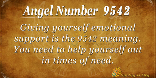 9542 angel number