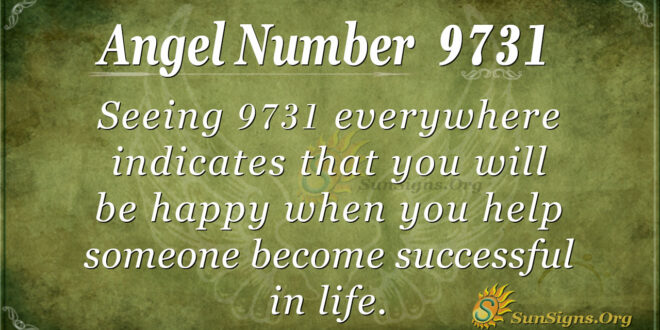 9731 angel number