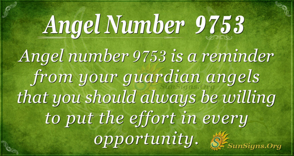 9753 angel number