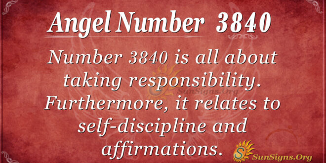 3840 angel number