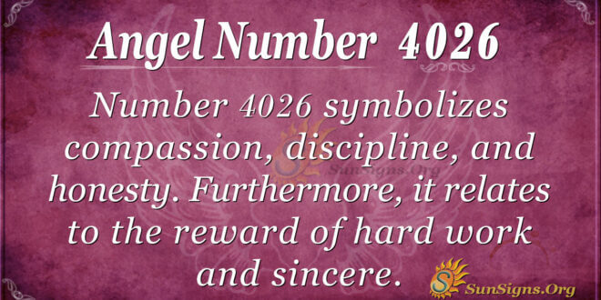 4026 angel number