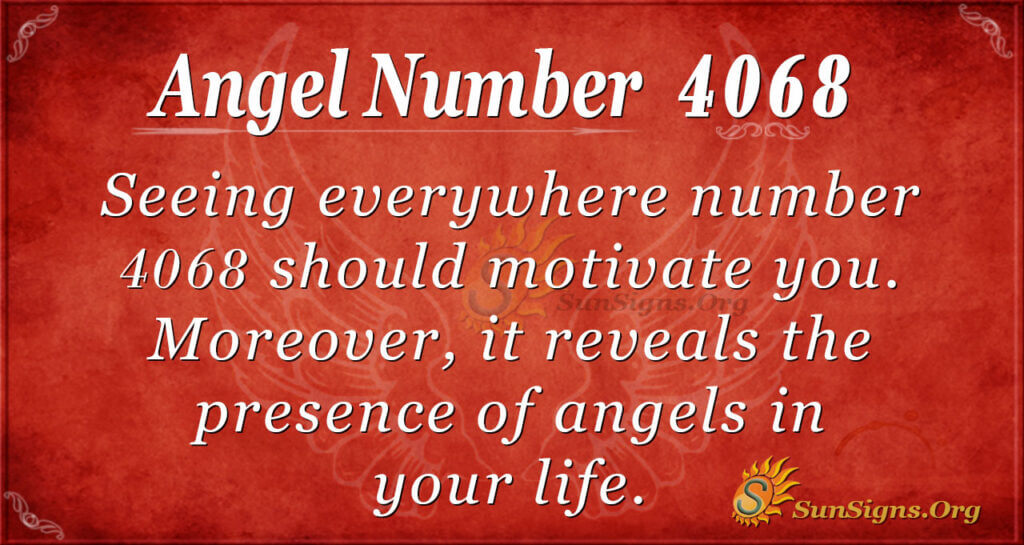 4068 angel number