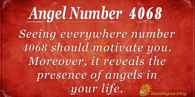 4068 angel number