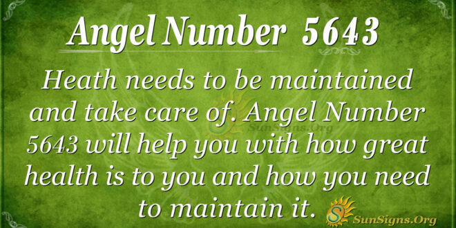 5643 angel number