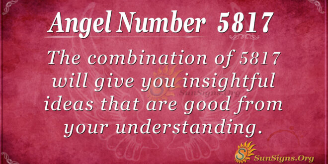 5817 angel number