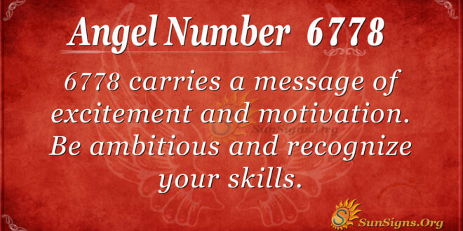 6778 angel number