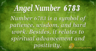 6783 angel number