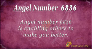 6836 angel number