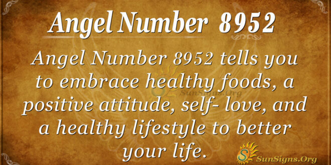 8952 angel number