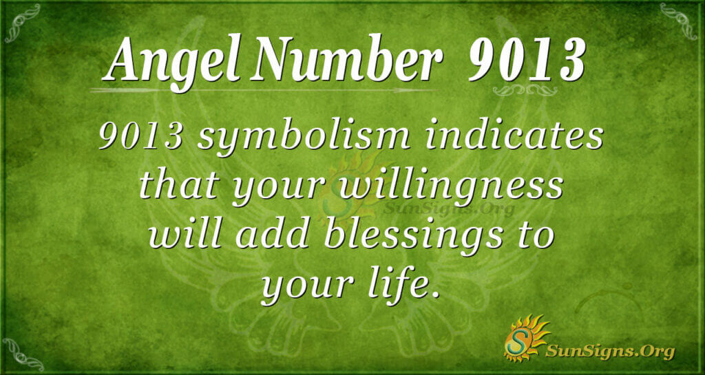 9013 angel number