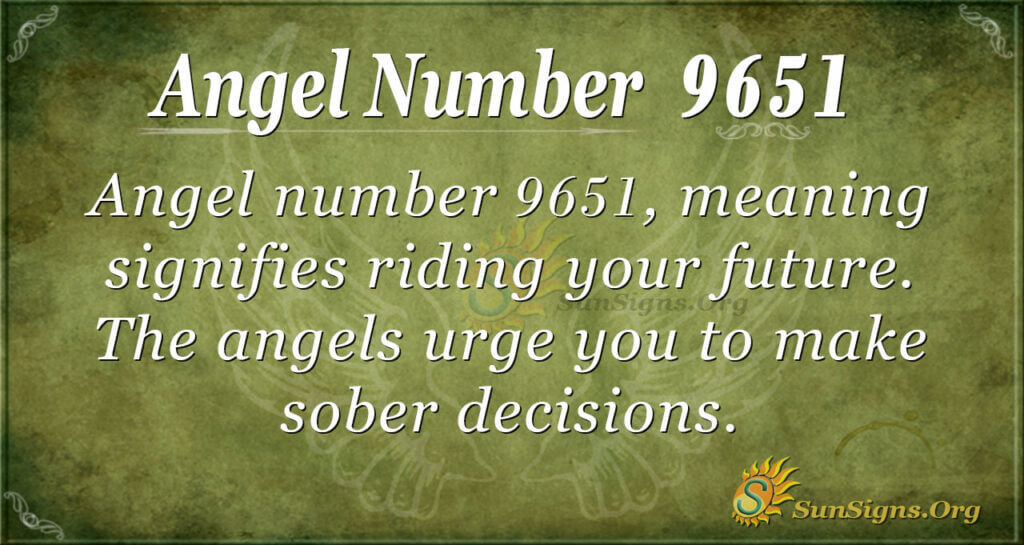 9651 angel number