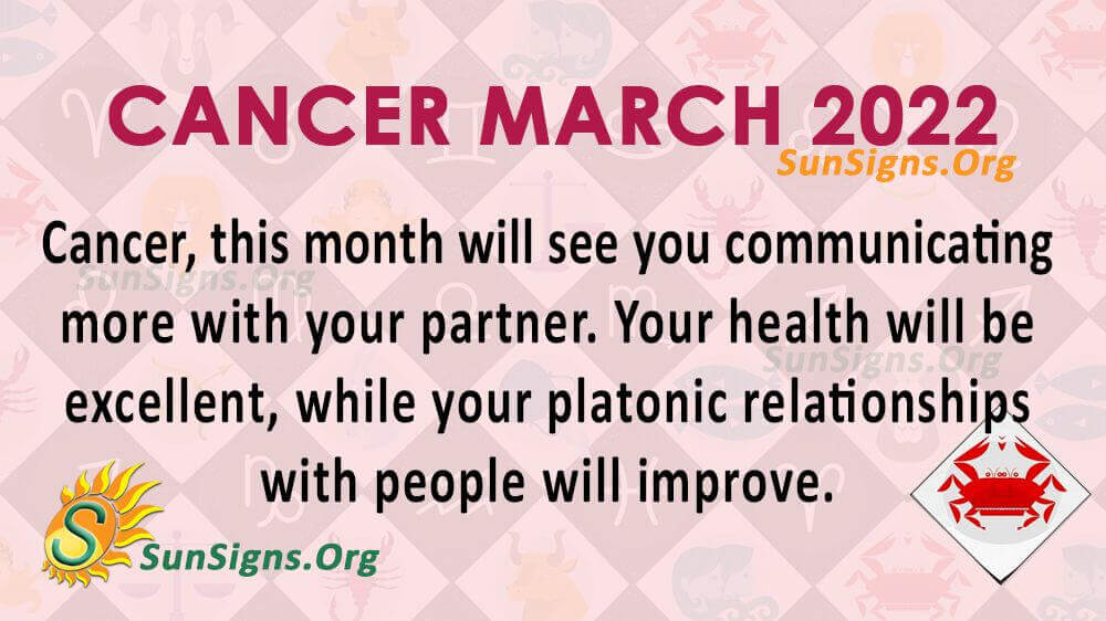 cancer march 2022