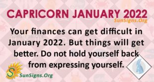 capricorn january 2022