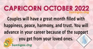 capricorn october 2022