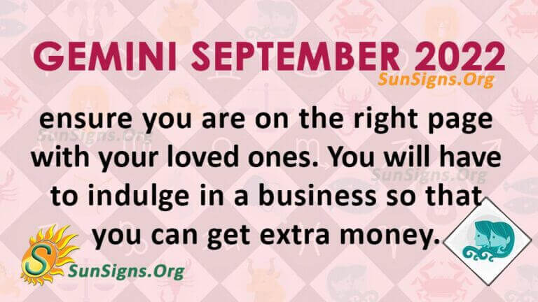 September 2022 Horoscope Predictions For All - SunSigns.Org