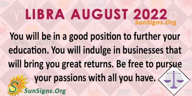 libra august 2022