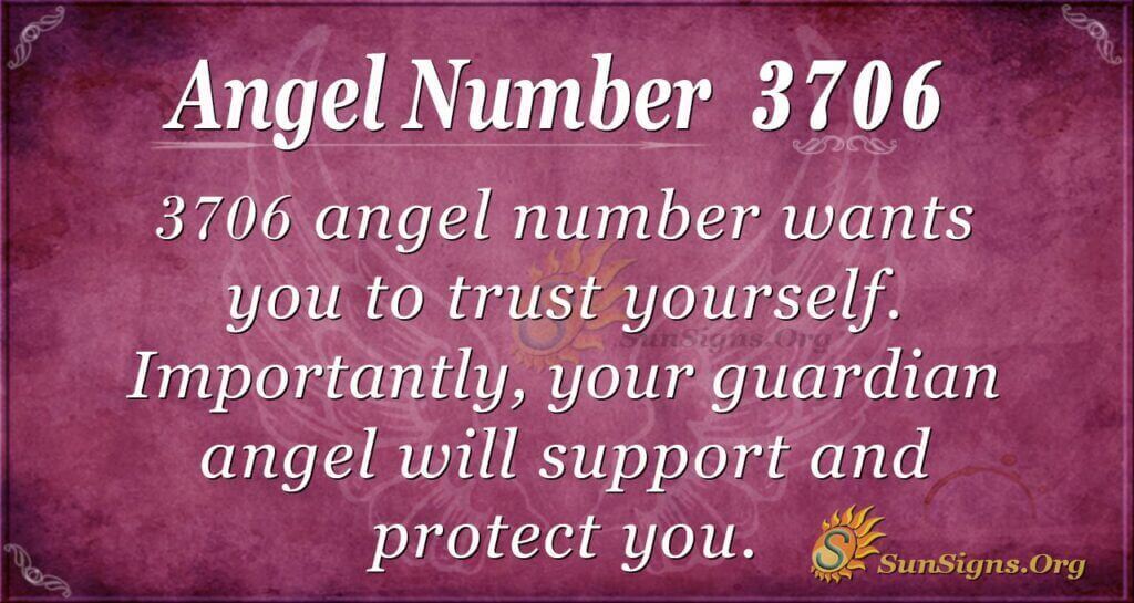 Angel Number 3706