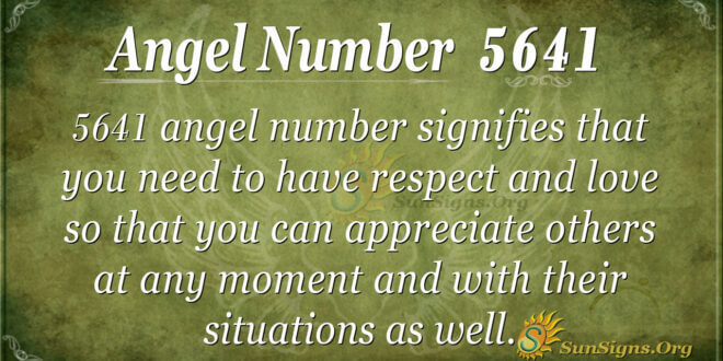 5641 angel number