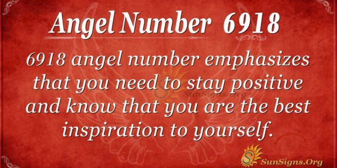 6918 angel number