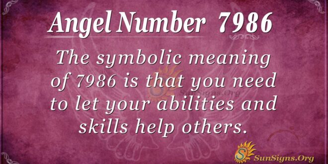 7986 angel number