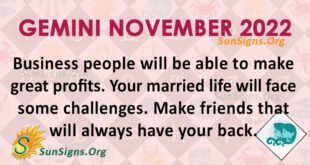 gemini november 2022
