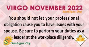 virgo november 2022