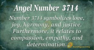 Angel Number 3714
