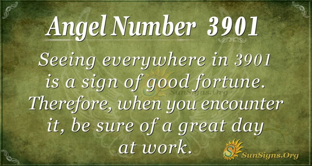 3901 angel number