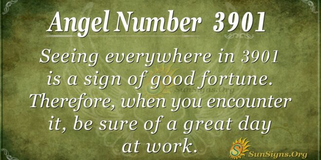 3901 angel number