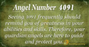 Angel Number 4091