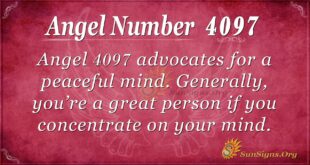 Angel Number 4097