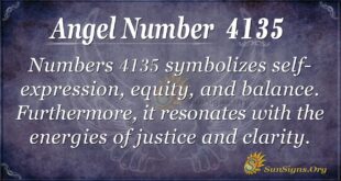 Angel Number 4135
