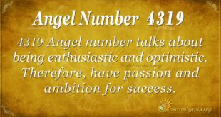 Angel Number 4319