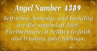 Angel Number 4389