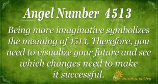 Angel Number 4513