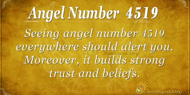 4519 angel number