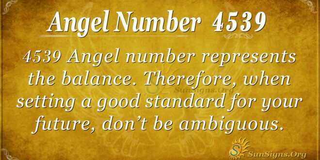 4539 angel number