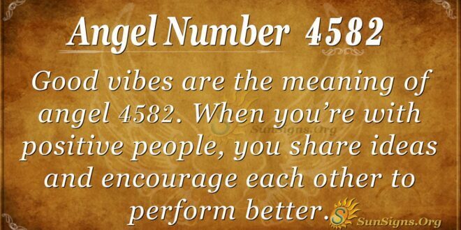 4582 angel number