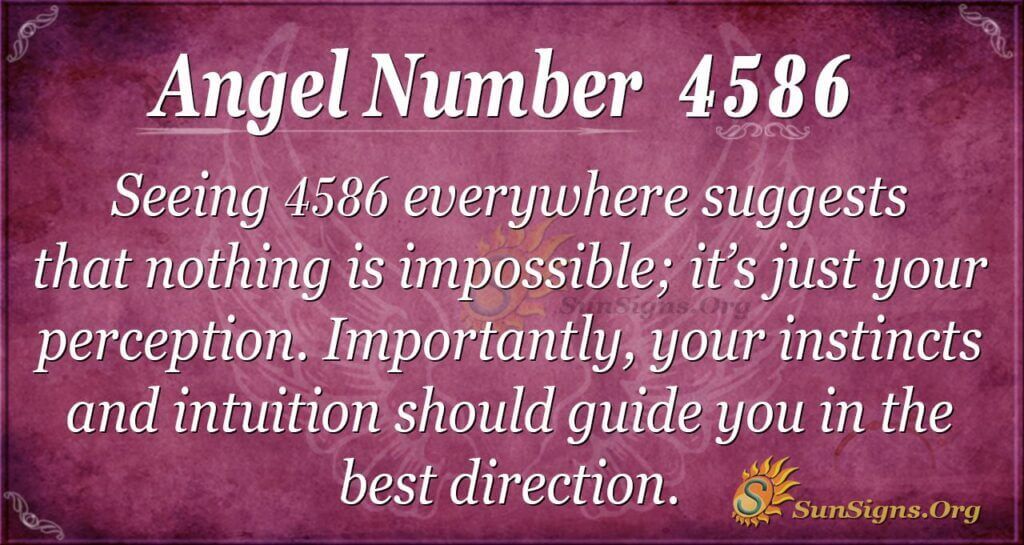 4586 angel number