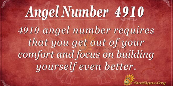 4910 angel number
