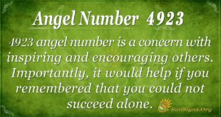 Angel Number 4923