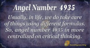 Angel Number 4935