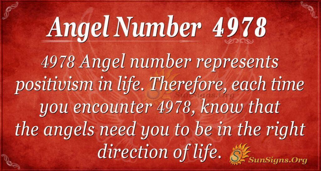 4978 angel number