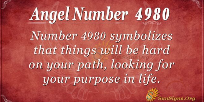 4980 angel number