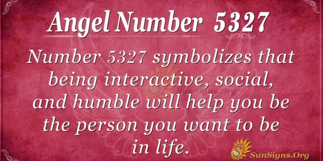5327 angel number