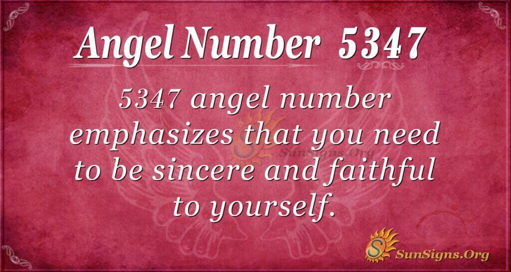 5347 angel number