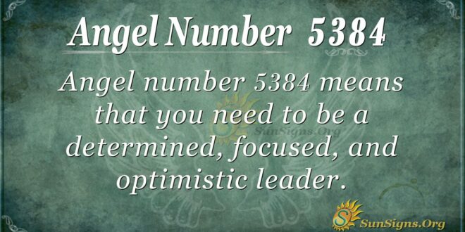 5384 angel number