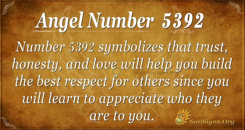 5392 angel number