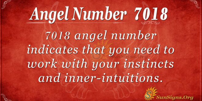 7018 angel number